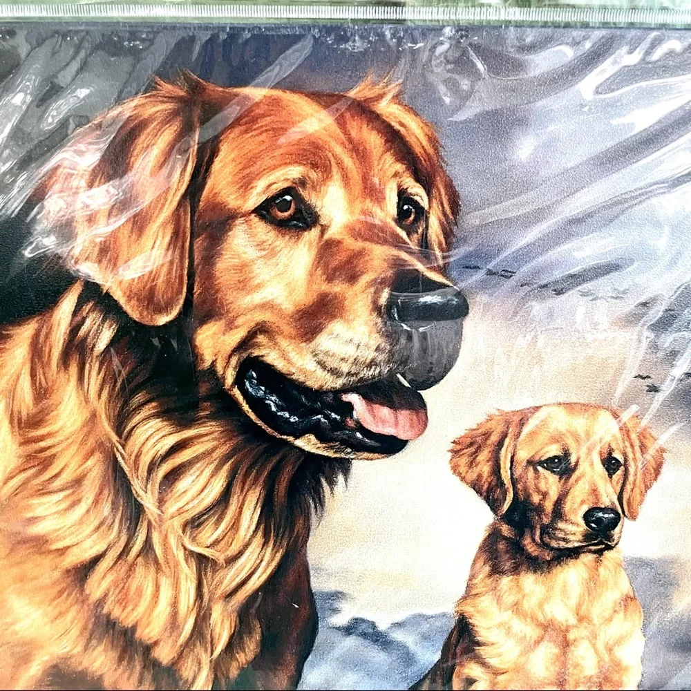 NEW Golden Retriever Dog Puppy Metal Sign